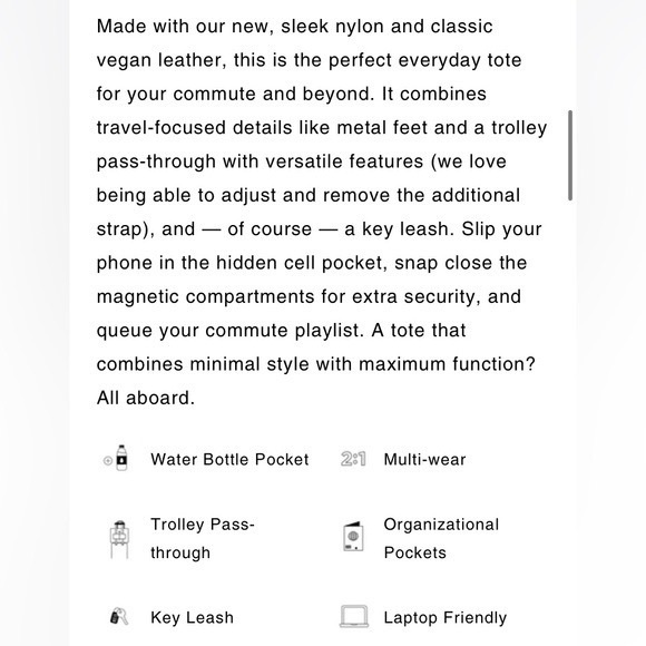 BeisTheCommuterToteinBlack - Picture 6 of 6